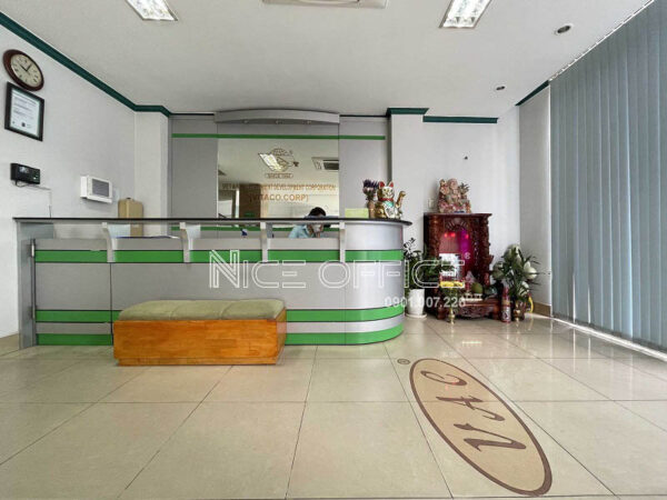 Lễ tân tại tòa nhà Việt Á Châu Building