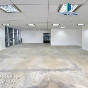 Mặt bằng trống cho thuê tại tòa nhà IDD Building