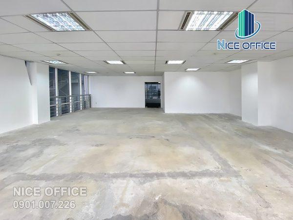 Mặt bằng trống cho thuê tại tòa nhà IDD Building