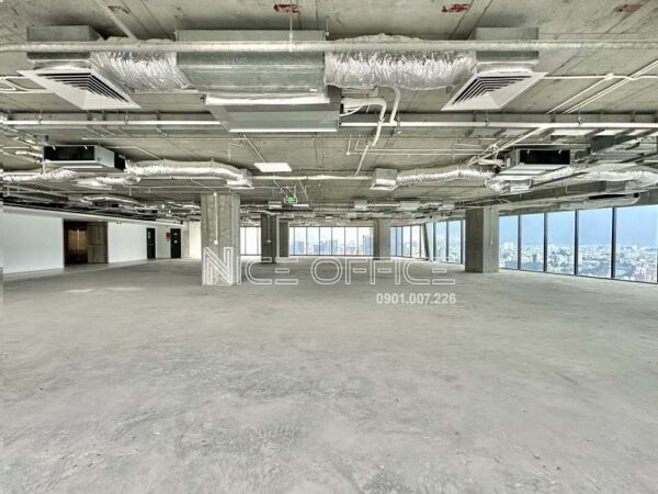 Mặt bằng trống nguyên sàn tại tòa nhà Opal Tower