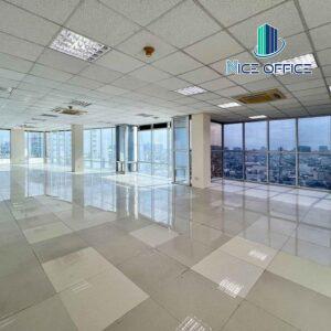 Mặt bằng trống view mặt trước tại Hà Phan Building