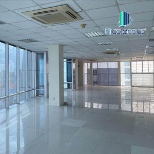Mặt bằng trống view mặt trước tại tòa nhà Hà Phan Building