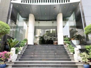 Mặt tiền tòa nhà Meldoy Tower