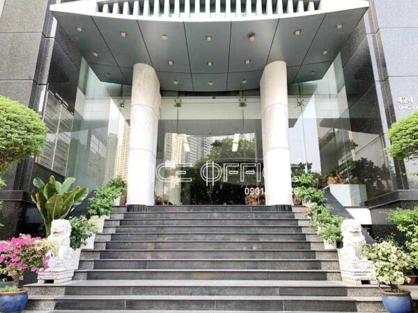 Mặt tiền tòa nhà Meldoy Tower