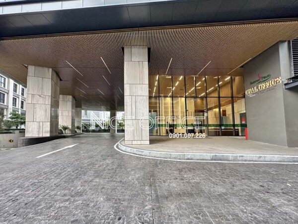 Mặt tiền tòa nhà Opal Tower