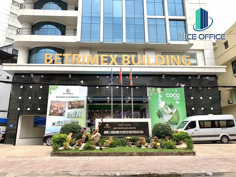 Mặt tiền tòa nhà Betrimex Building đường Trần Huy Liệu quận Phú Nhuận