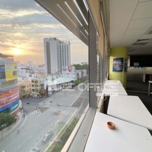 View đường Nguyễn Văn Trỗi nhìn từ tầng 6 tòa nhà Centre Point Tower