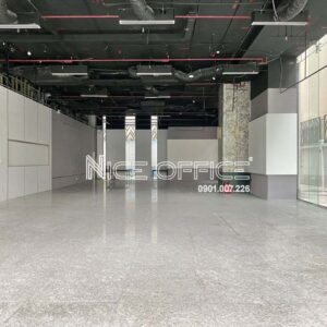 Mặt bằng trống cho thuê tầng trệt tòa nhà Five Star Tower
