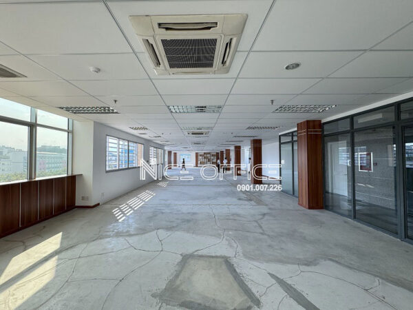Mặt bằng trống nguyên sàn tại tòa nhà Norch Building