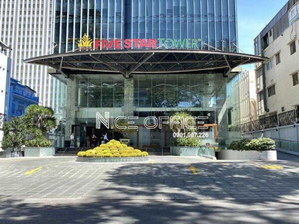 Mặt tiền tòa nhà Five Star Tower