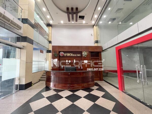 Sảnh lễ tân tại tòa nhà Norch Building