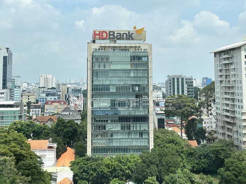 Tòa nhà HD Tower - Toà nhà trụ sở ngân hàng HD Bank trên đường Nguyễn Thị Minh Khai, Quận 1