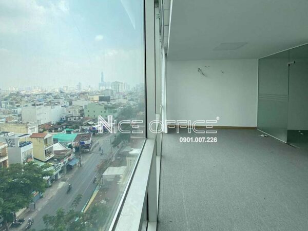 View nhìn từ tầng 8 tòa nhà Mỹ Thịnh Building