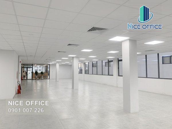 Diện tích trống cho thuê nguyên sàn tại tòa nhà Mach Office