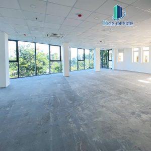 Diện tích trống cho thuê tại tòa nhà Saigon Building