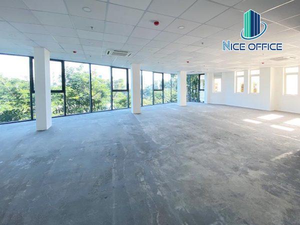 Diện tích trống cho thuê tại tòa nhà Saigon Building
