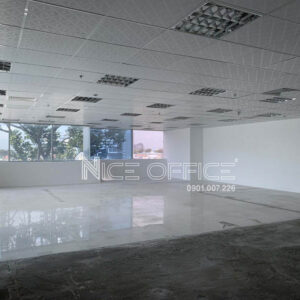 Diện tích trống cho thuê view mặt trước tại tòa nhà Thiên Nam Building