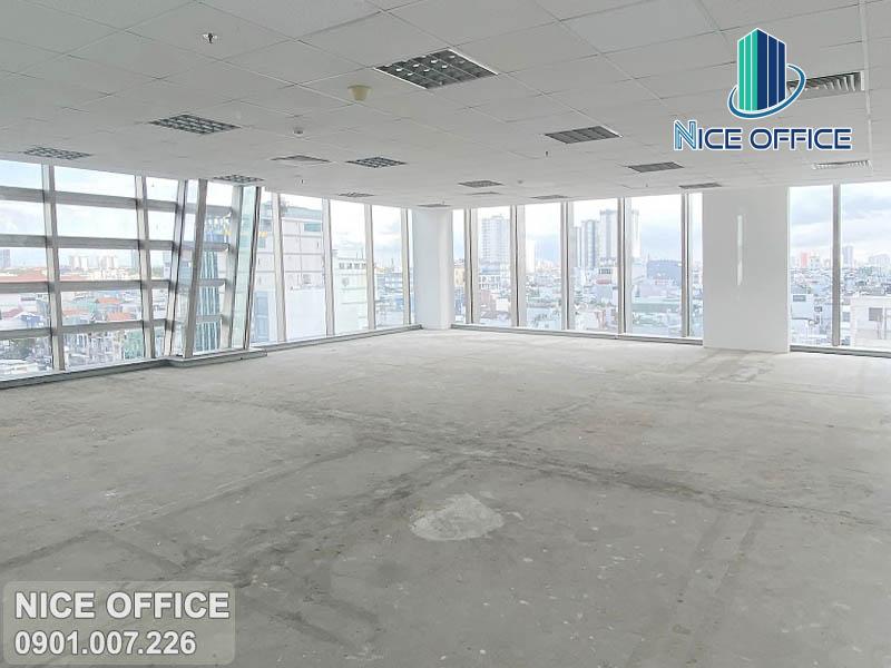 Diện tích trống cho thuê view trước tại tòa nhà Nguyễn Lâm Tower