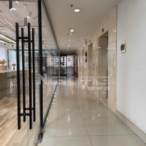 Lối đi chung tại mỗi tầng tòa nhà Master Building
