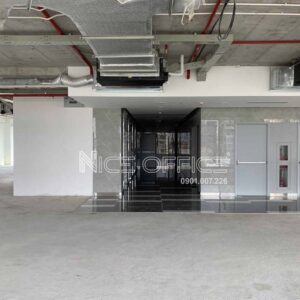 Hàng lang chung và lối thoát hiểm tại mỗi tầng tòa nhà AP Tower