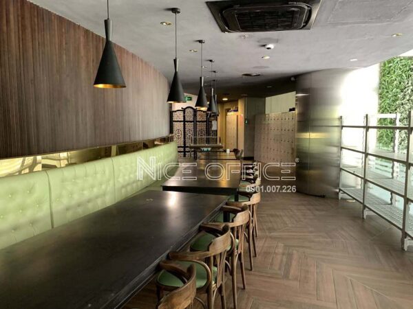 Khu vực tiện ích chung tại tầng M tòa nhà PetroVietnam Tower