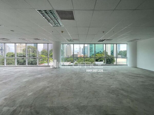 Mặt bằng trống cho thuê tại tòa nhà Centec Tower