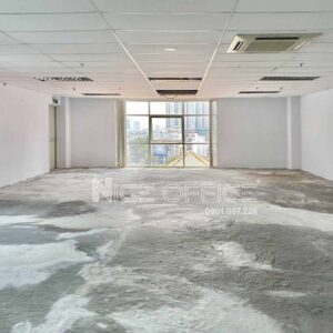 Mặt bằng trống cho thuê tại tòa nhà Ký Con Building