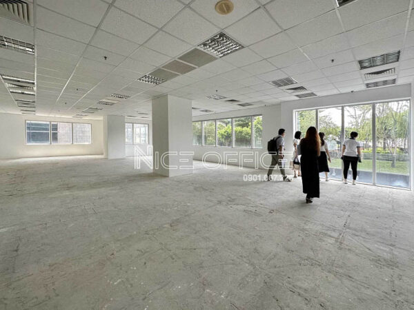 Mặt bằng trống điển hình tại Saigon Centre Tower