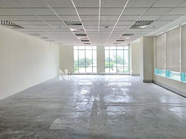 Mặt bằng trống tại tòa nhà Metropolitan Tower