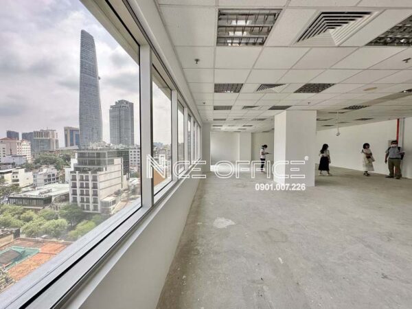Mặt bằng trống view thông thoáng tại tòa nhà Saigon Centre Tower