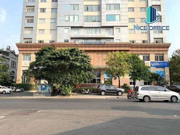 Mặt tiền tòa nhà văn phòng cho thuê quận 1 City Light Tower