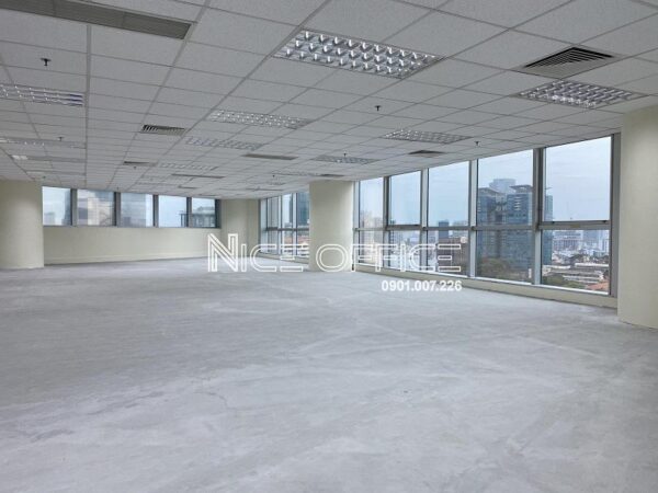 Mặt bằng trống cho thuê tại tòa nhà Saigon Trade Center với nhiều view thông thoáng