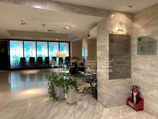Sảnh đón khách tại tầng 12 tòa nhà PetroVietnam Tower