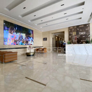 Sảnh đón khách tại tòa nhà AB Tower