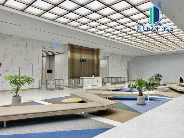 Sảnh đón khách tại tòa nhà Lim Tower 3