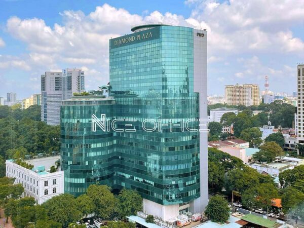 Toàn cảnh tòa nhà văn phòng cho thuê hạng A Diamond Plaza