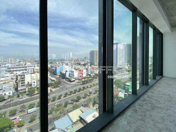 View đường Điện Biên Phủ nhìn từ tòa nhà An Phong - AP Tower
