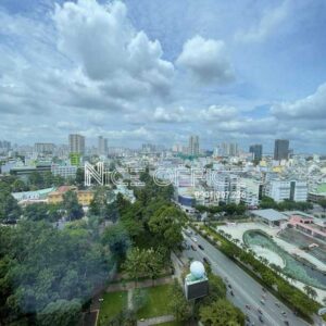 View công viên 23/9 nhìn từ tầng 19 tòa nhà AB Tower
