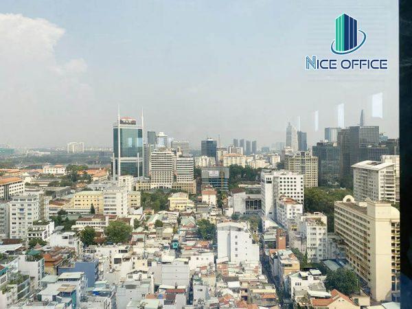 View từ tầng 20 tòa nhà văn phòng Lim Tower 3