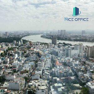 View nhìn từ tầng 20 tòa nhà Pearl Plaza