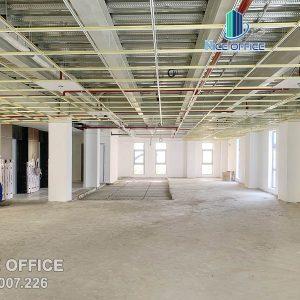 Diện tích trống tiêu biểu cho thuê tại tòa nhà SB Space Building đường Phạm Ngọc Thạch quận 3