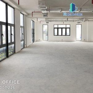 Diện tích trống tại tòa nhà The Hub luôn có cửa sổ thông thoáng