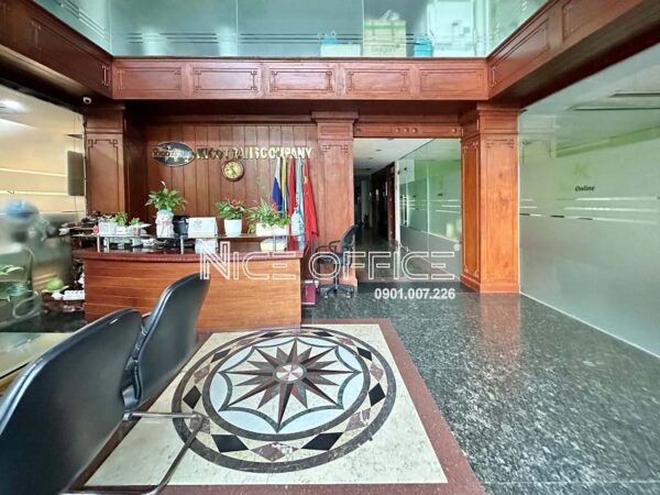 Sảnh đón khách tại tòa nhà Kicotrans Building Đống Đa