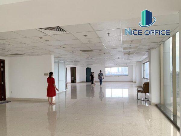 Diện tích trống cho thuê tại tòa nhà Thép Việt Thành Tower