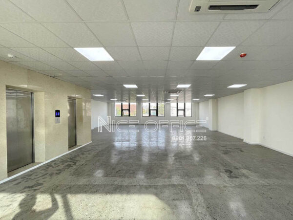 Diện tích trống nguyên sàn tại tòa nhà The Sun Building quận 2, Tp.Thủ Đức