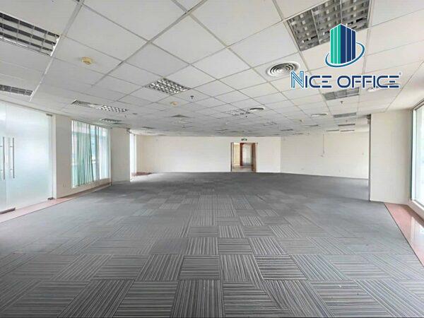 Diện tích trống thực tế tại tòa nhà TSA Trần Huy Liệu