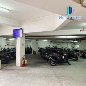 Hầm xe tại tòa nhà TSA Trần Huy Liệu