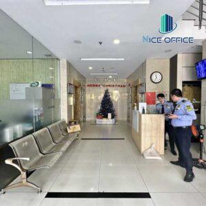 Sảnh đón khách tại tầng trệt tòa nhà PN Techcons Building