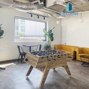 Khu vực tiện ích thư giãn sau những giờ làm việc căng thẳng