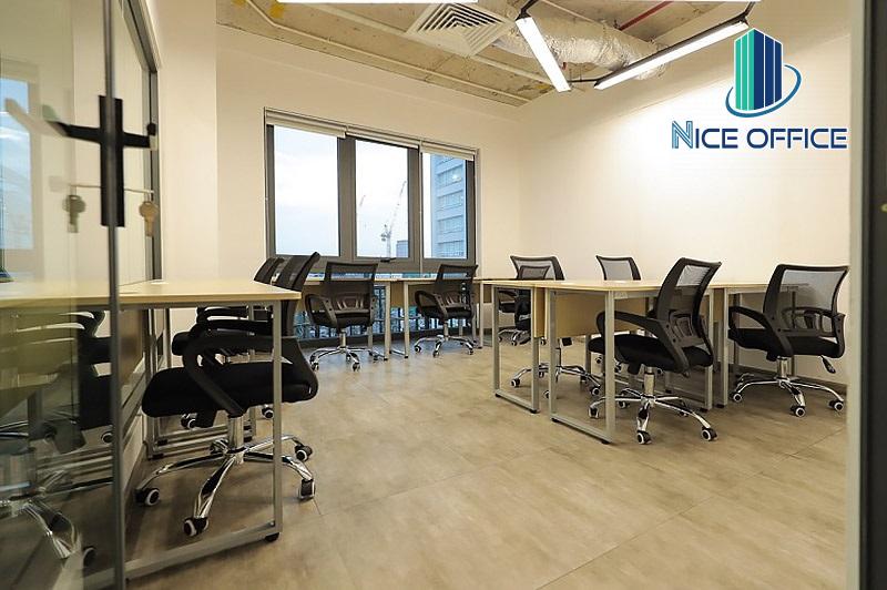 Phòng làm việc riêng dành cho 10 nhân viên tại Kairos quận 1